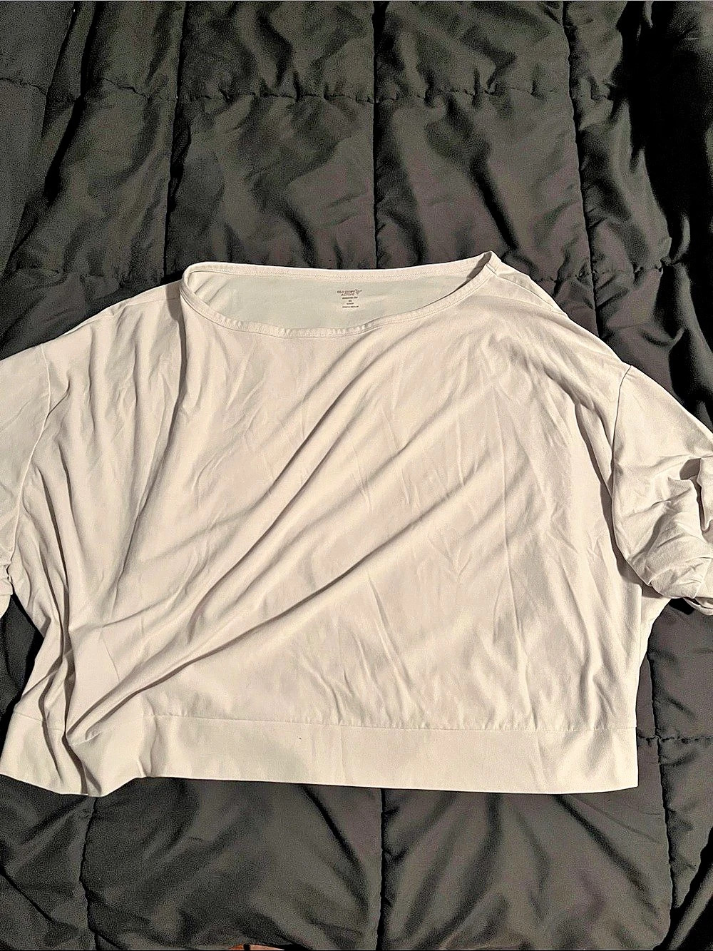 Plus size old navy crop top. Athleta Cropped Athletic. Fits like a 3x. Off white